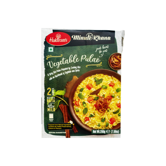 HALDIRAM RTE VEG PULAO 200g