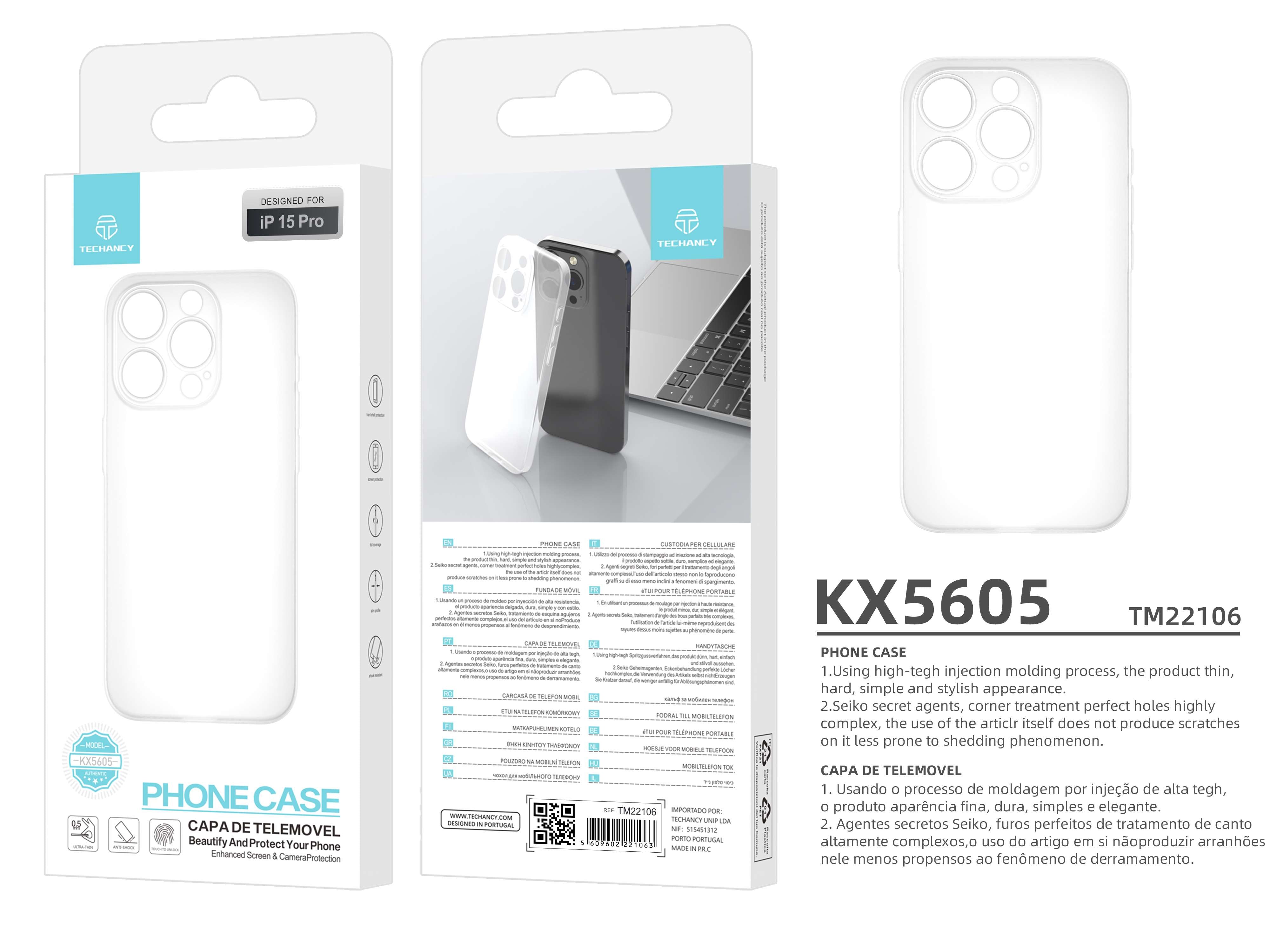Iphone 15 Pro Slim Pp Mobile Case White